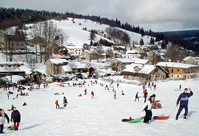 location chalet ski mont aigoual
